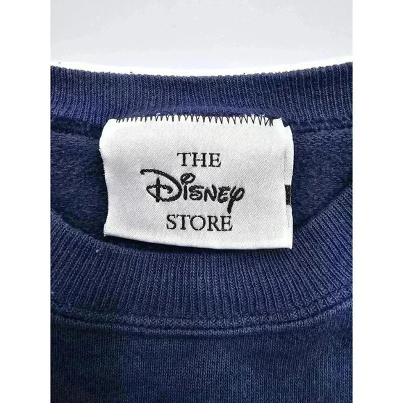 Vintage Disney Store Tigger Size XL Navy Crewneck Sweatshirt - Picture 3 of 7
